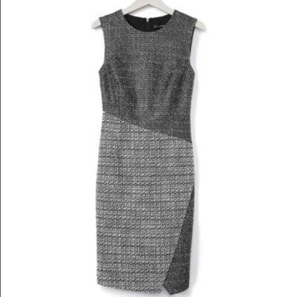Banana Republic Mixed Tweed Sheath Dress